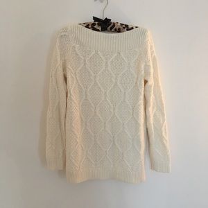 LOFT Like- New Cable knit sweater